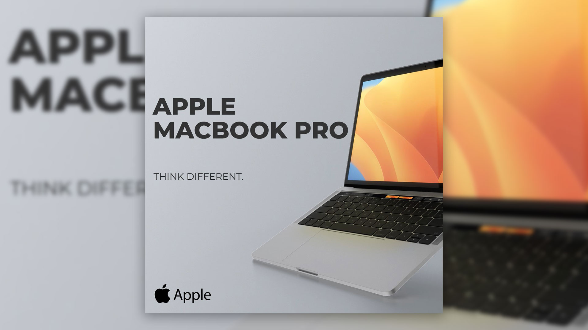 Apple PRODUCT PROMOTION BANNER